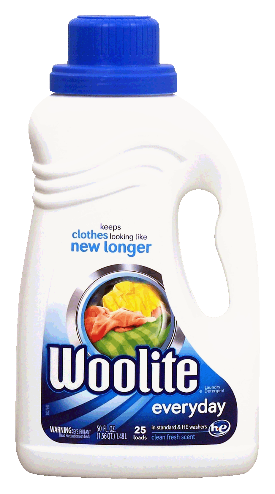 Woolite  laundry detergent, for standard & h.e. washers, clean fresh scent, 25 loads Full-Size Picture